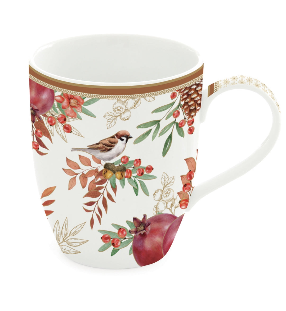 Coffret 1 mug 350 ml en porcelaine "Symphonie d&