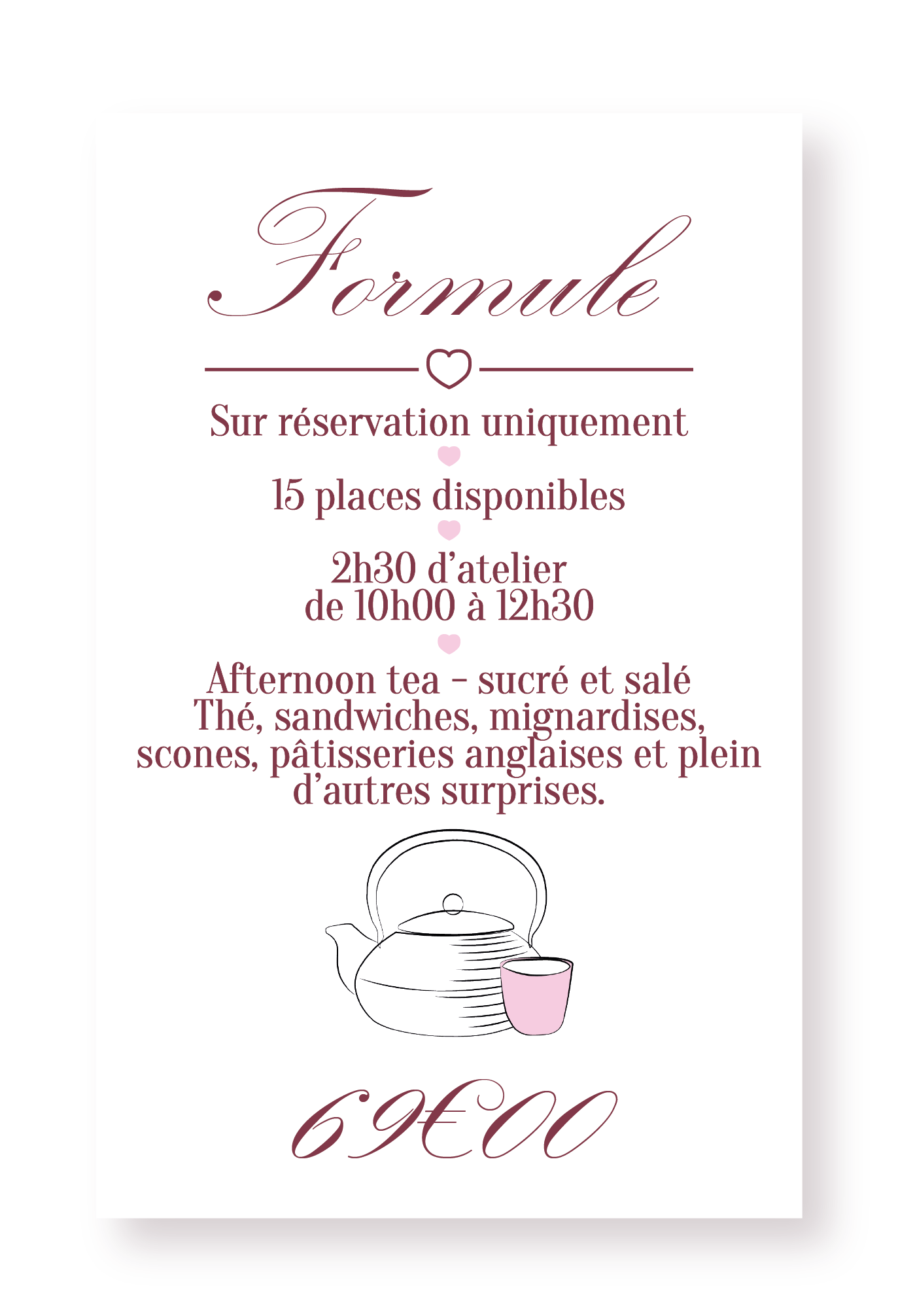 expérience immersive masterclass tea time paris brunch