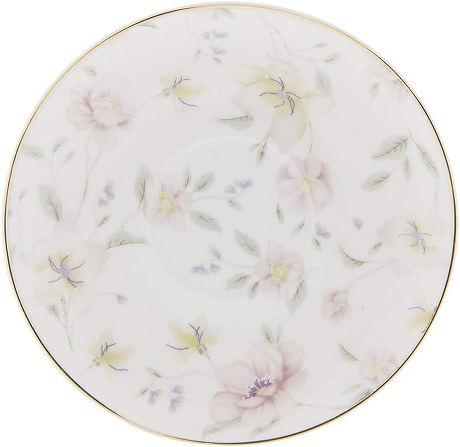 Tasse et soucoupe en porcelaine 200 ml "Petites fleurs de Printemps"