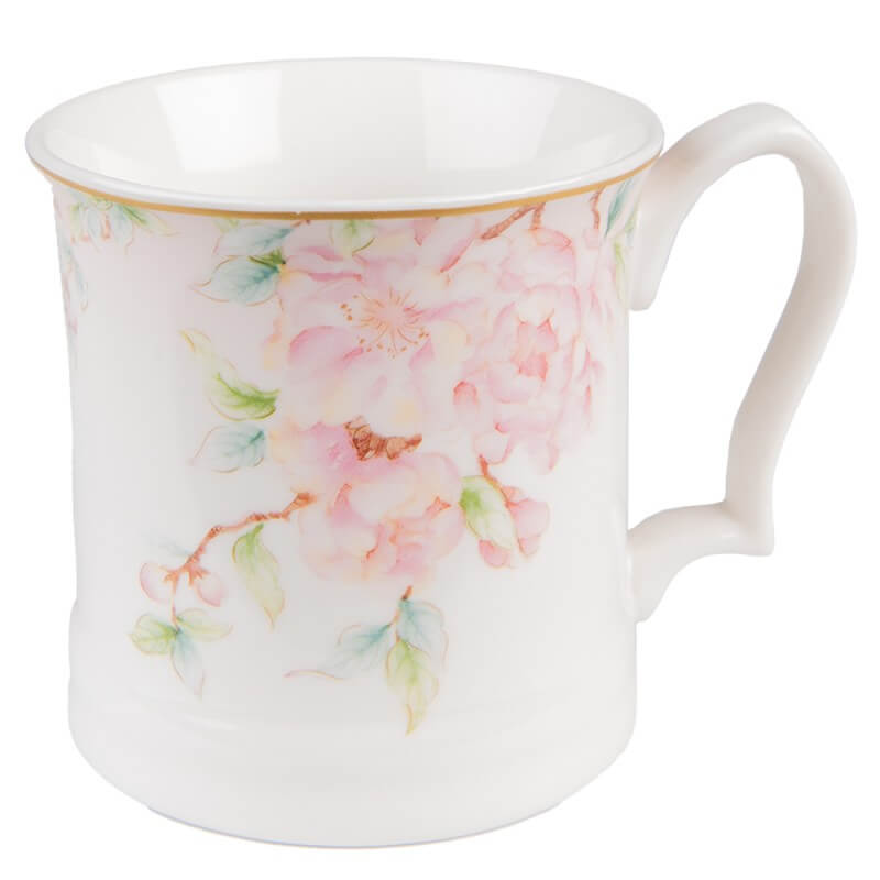 Mug en porcelaine (414 ml) - Fleurs de cerisier