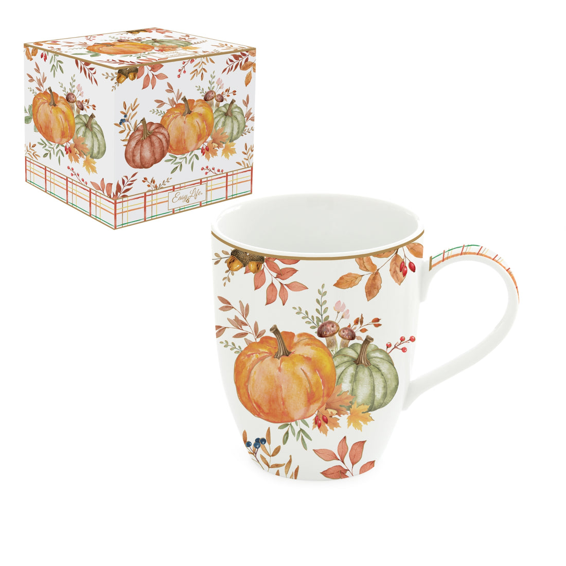 Caja de 1 taza de porcelana 350 ml &quot;Cosecha de otoño&quot;