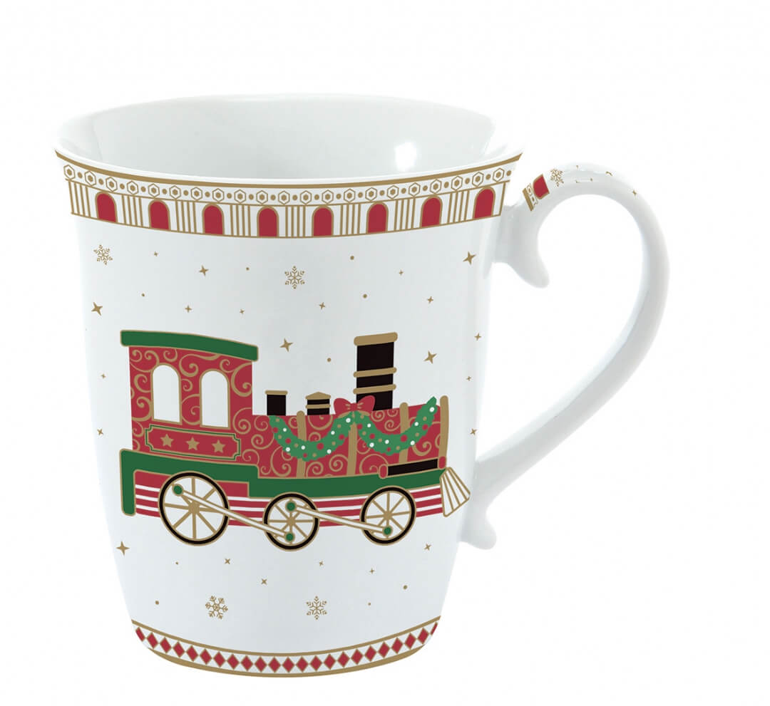 Mug 275 ml en porcelaine &quot;Polar express&quot; - Le Jardin de Mademoiselle