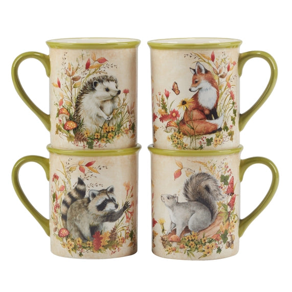 Mug 470 ml en faïence &quot;Forêt enchantée&quot;