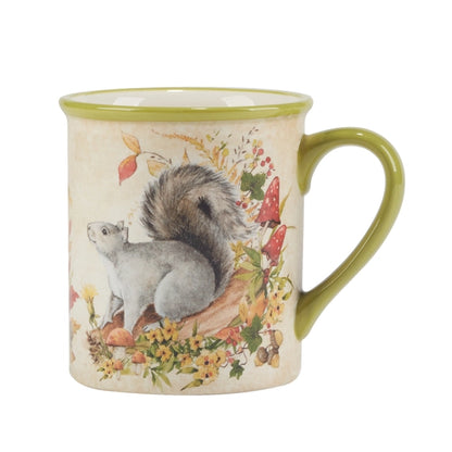 Mug 470 ml en faïence &quot;Forêt enchantée&quot;