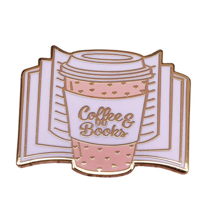 Pin’s &quot;Coffee &amp; books&quot;