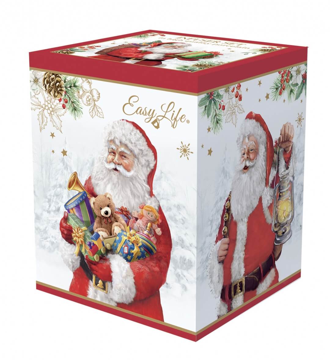 Tisanière 350 ml en porcelaine &quot;Noël vient&quot;