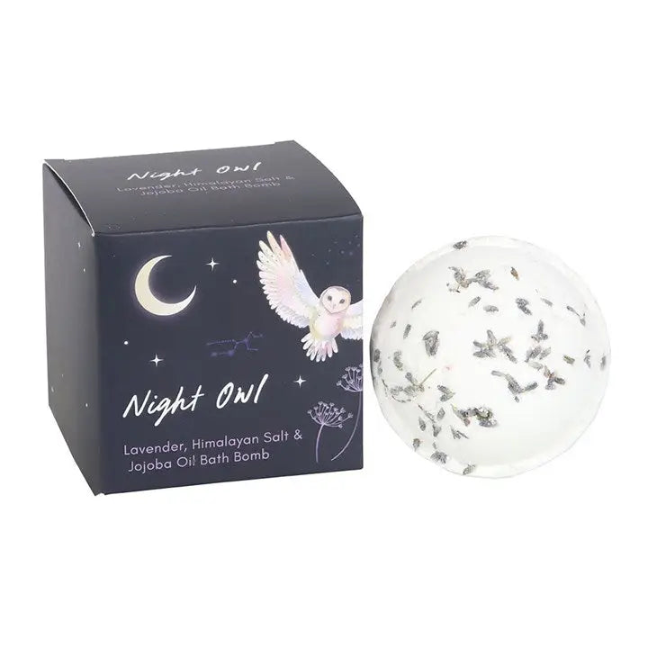 Bombe de bain &quot;Night Owl&quot; - Lavande, sel de l&