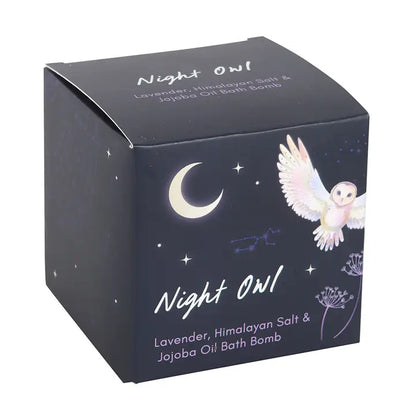 Bombe de bain &quot;Night Owl&quot; - Lavande, sel de l&