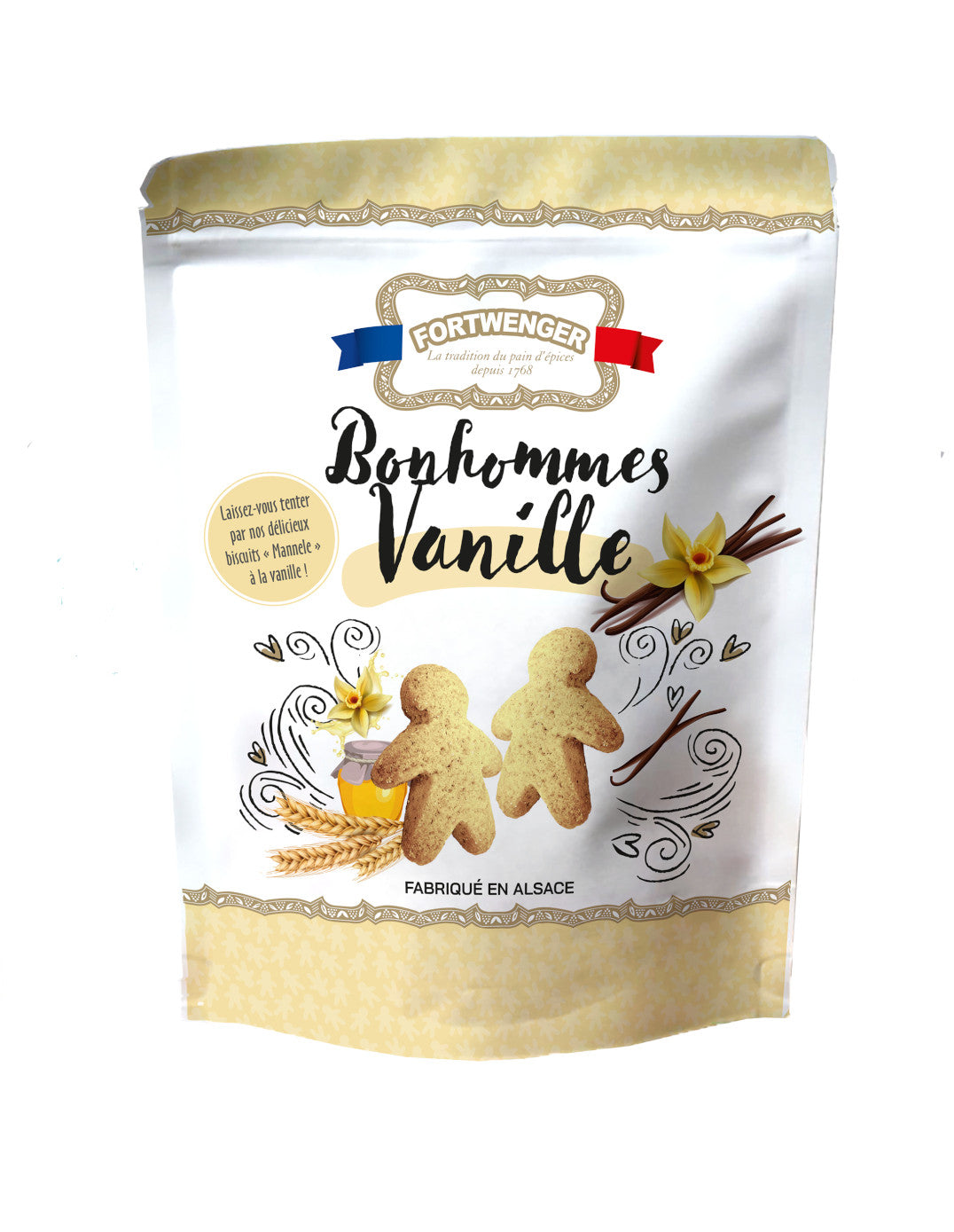 Bonhommes vanille (150g)