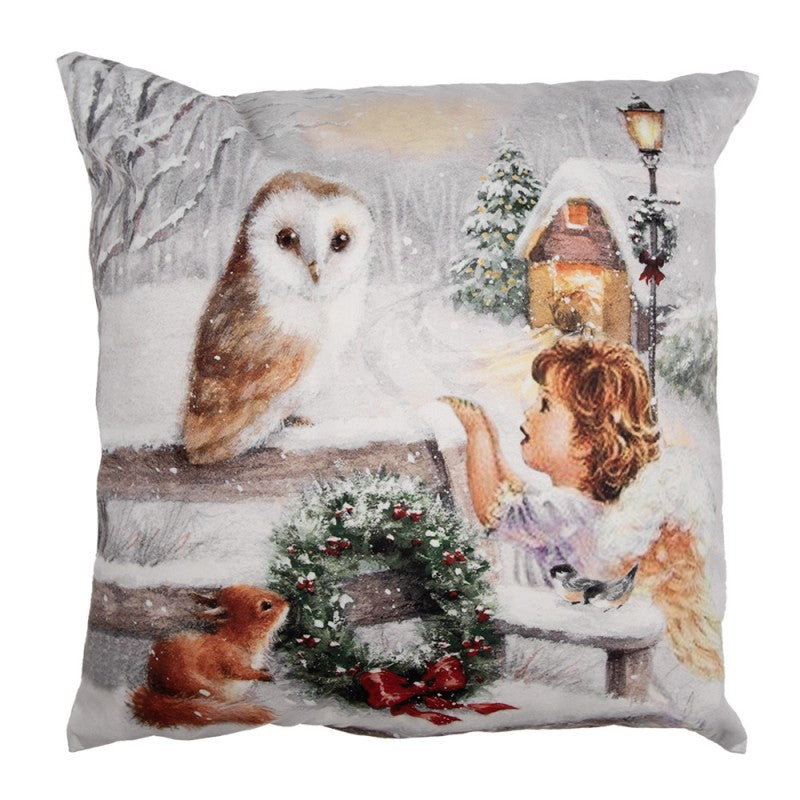 Housse de coussin Noël 45x45 cm