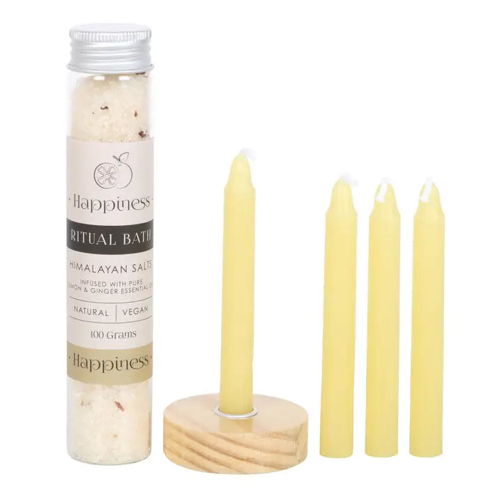 Kit de bain rituel aux herbes - Joie (&quot;Happiness Herbal Ritual&quot;)