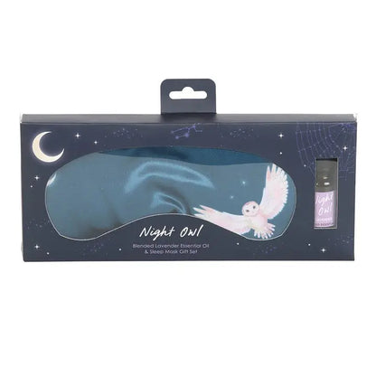 Masque de sommeil et huile essentielle de lavande &quot;Night Owl&quot;