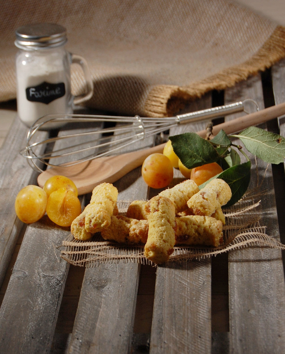 Biscuits mini-stollen à la mirabelle (200g)