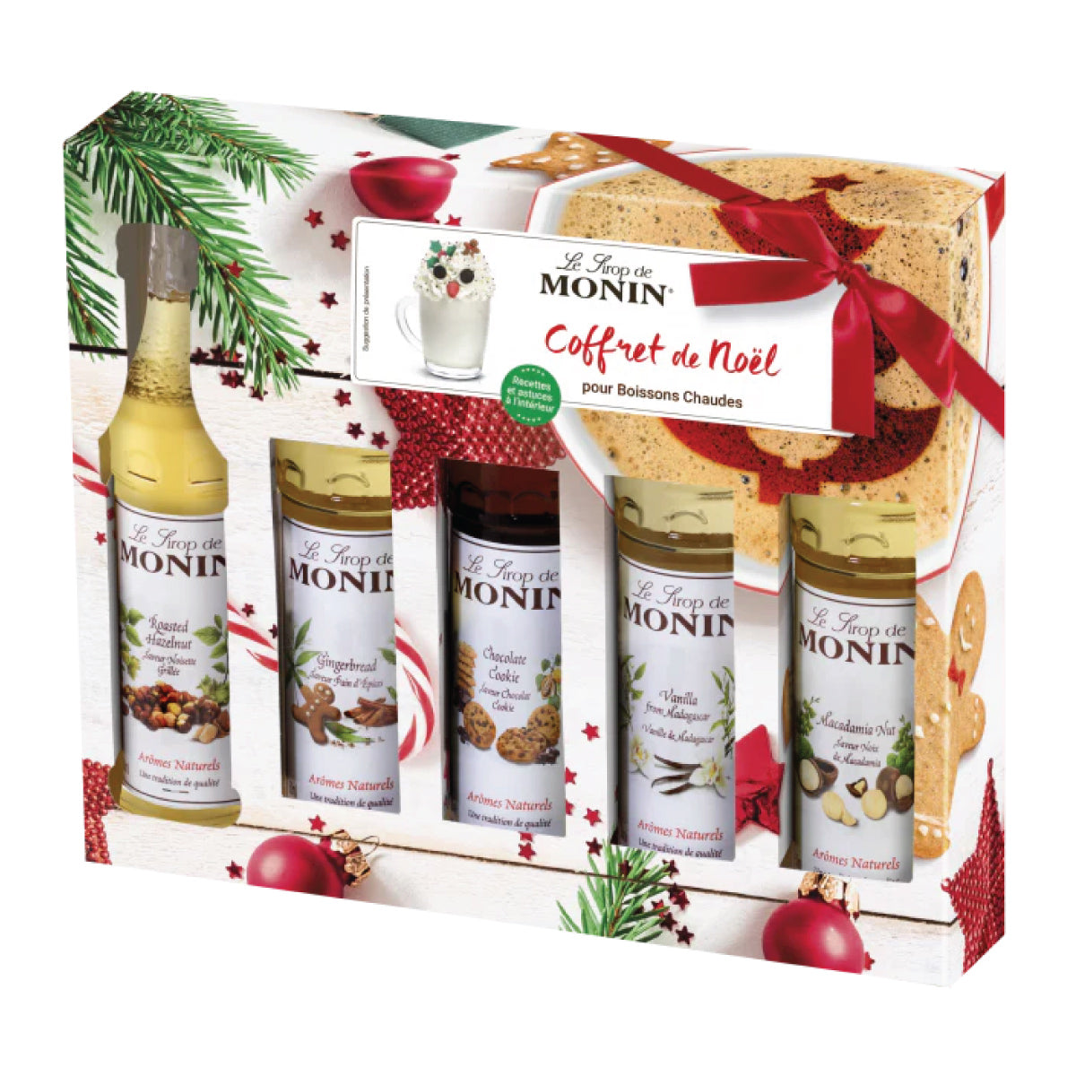 Sirops pour café : coffret de Noël (5x5 cl)