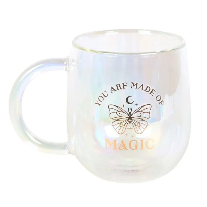 Mug irisé 300 ml à double-paroi &quot;Vous êtes fait de magie&quot;