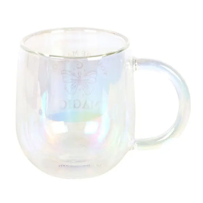 Mug irisé 300 ml à double-paroi &quot;Vous êtes fait de magie&quot;