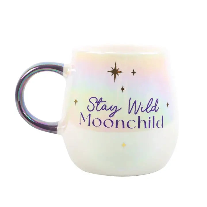 Mug irisé 500 ml &quot;Stay Wild Moon Child&quot;