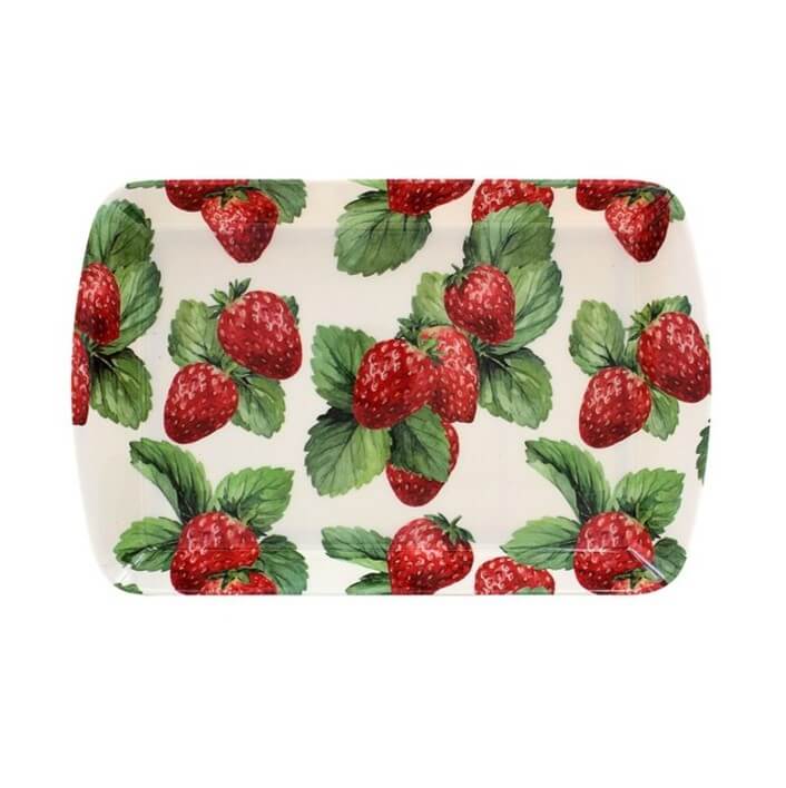 Melamine tray (24x16 cm) - &quot;Strawberry&quot;