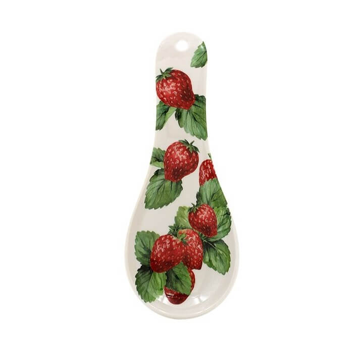 &quot;Strawberry&quot; melamine spoon rest