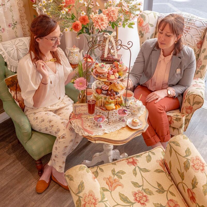 Offrez un Tea time immersif pour deux au Jardin de Mademoiselle