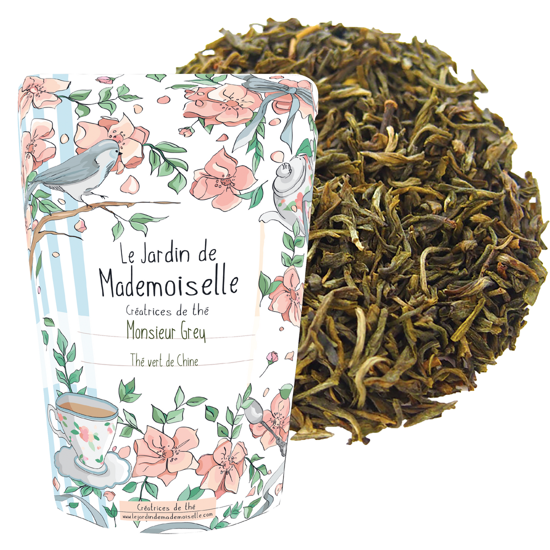 Monsieur grey thé vert earl grey bergamote anglais matin
