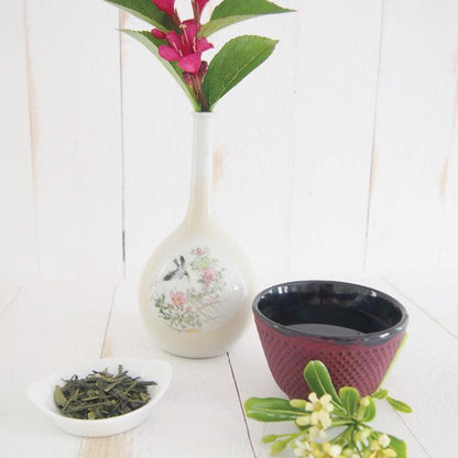 promenade à kyoto mélange thé vert thé blanc cerise